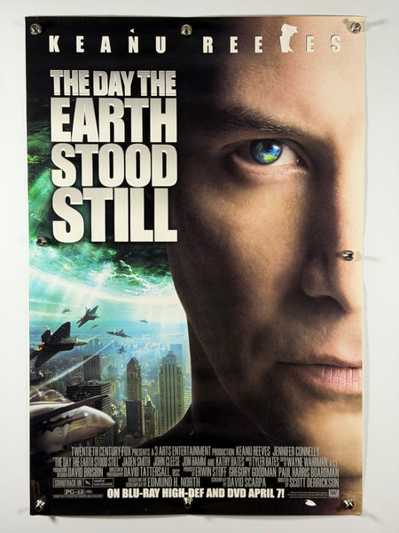 The Day the Earth Stood Still 2008 Original Home Video Poster 27x40 SS Rolled Keanu Reeves Jennifer Connelly - Joe's Geek VLT