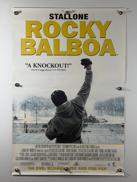 Rocky Balboa 2006 Original Home Video Poster 27x40 SS Rolled Sylvester Stallone - Joe's Geek VLT