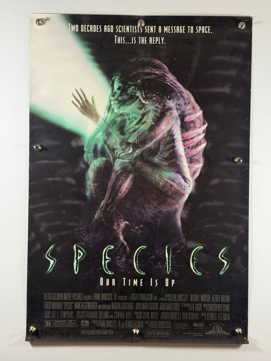 Species 1995 Original Movie Poster 27x40 DS Rolled Natasha Henstridge - Joe's Geek VLT