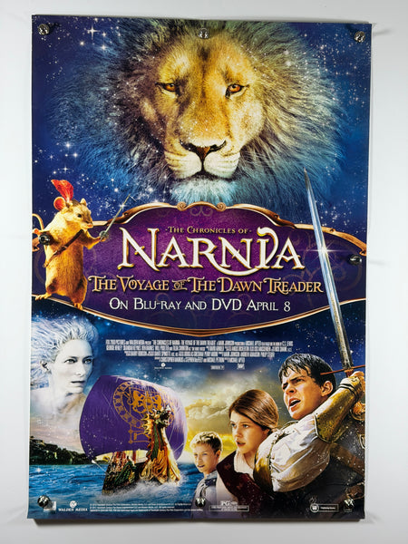 The Chronicles of Narnia: The Voyage of the Dawn Treader 2010 Original Home Video Poster 27x40 SS Rolled - Joe's Geek VLT