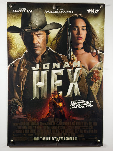 Jonah Hex 2010 Original Home Video Poster 27x40 SS Rolled Josh Brolin Megan Fox - Joe's Geek VLT