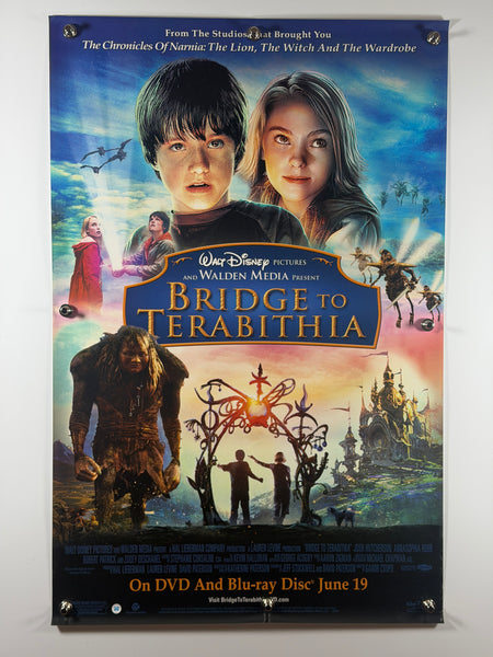 Bridge to Terabithia 2007 Original Home Video Poster 27x40 SS Rolled Josh Hutcherson AnnaSophia Robb - Joe's Geek VLT