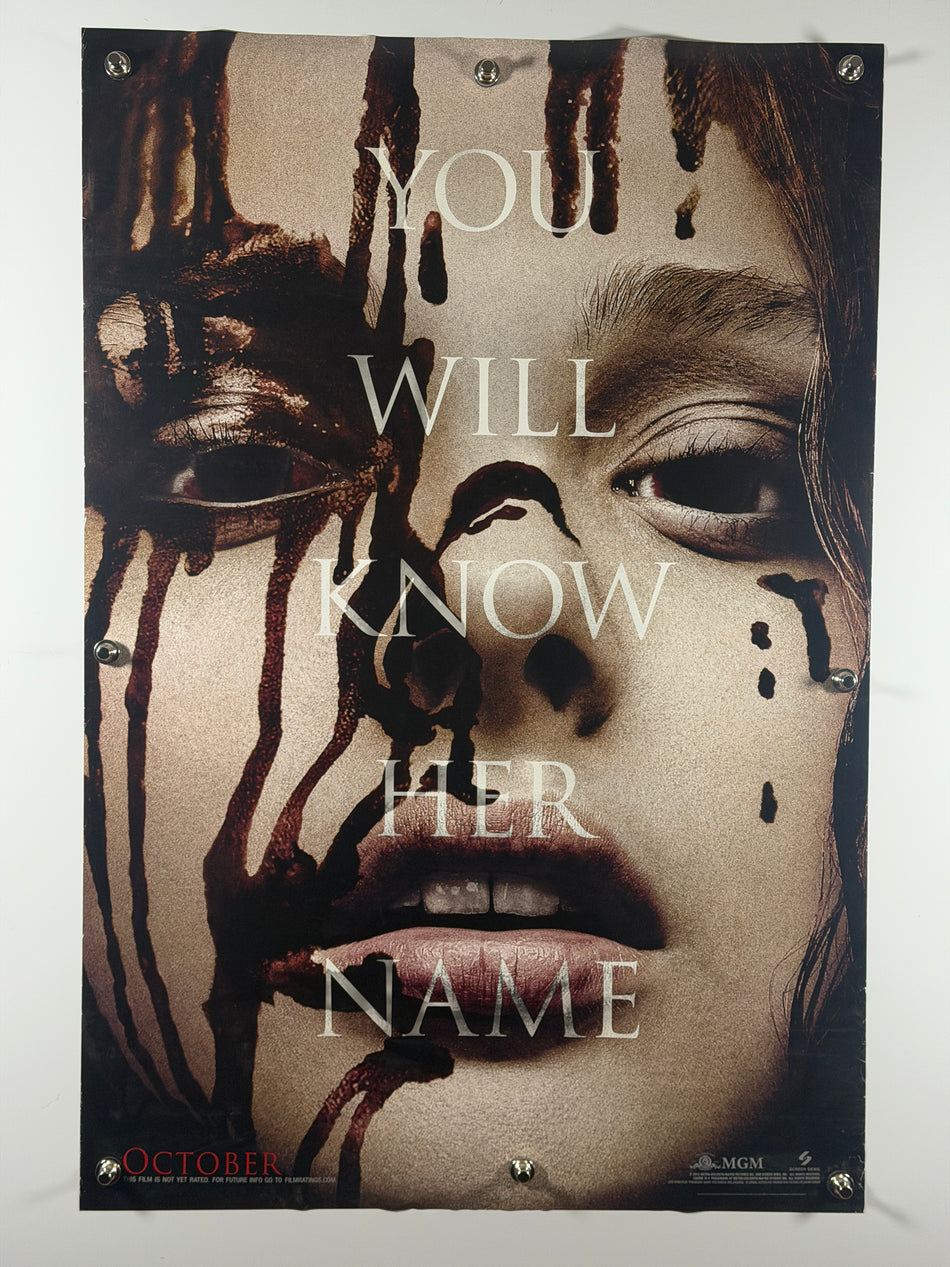 Carrie 2013 Original Movie Poster 27x40 DS Rolled Advance Chloë Grace Moretz