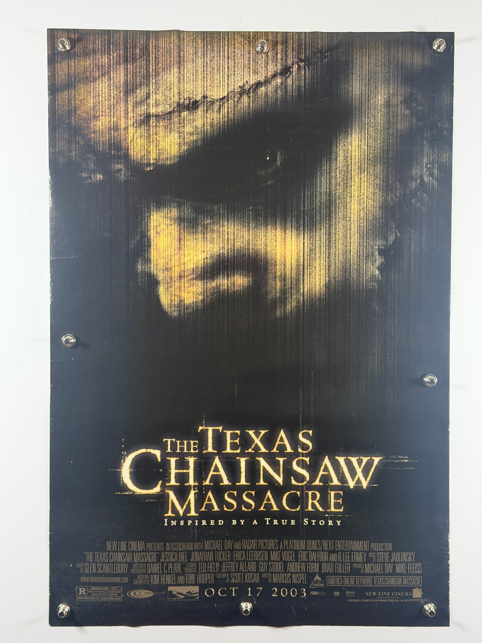 The Texas Chainsaw Massacre 2003 Original Movie Poster 27x40 DS Rolled Jessica Biel