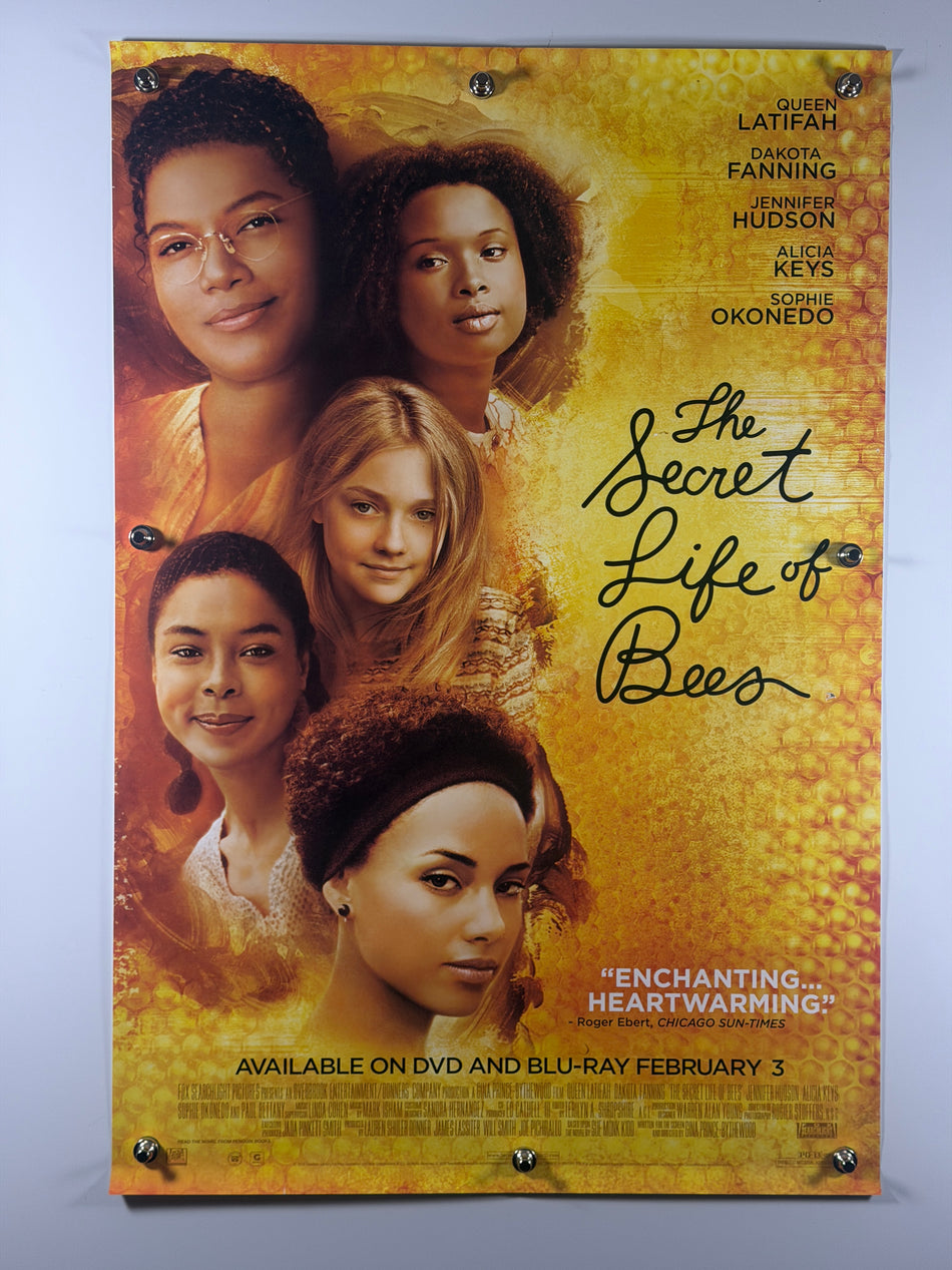 The Secret Life of Bees 2008 Original Home Video Poster 27x40 SS Rolled Queen Latifah Dakota Fanning