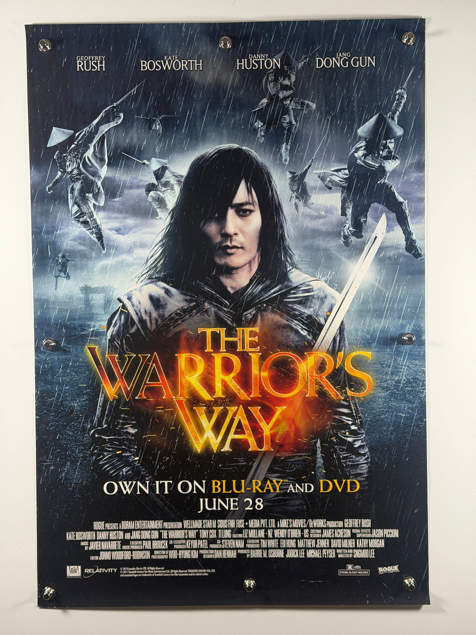 The Warrior’s Way 2010 Original Home Video Poster 27x40 SS Rolled Geoffrey Rush Kate Bosworth