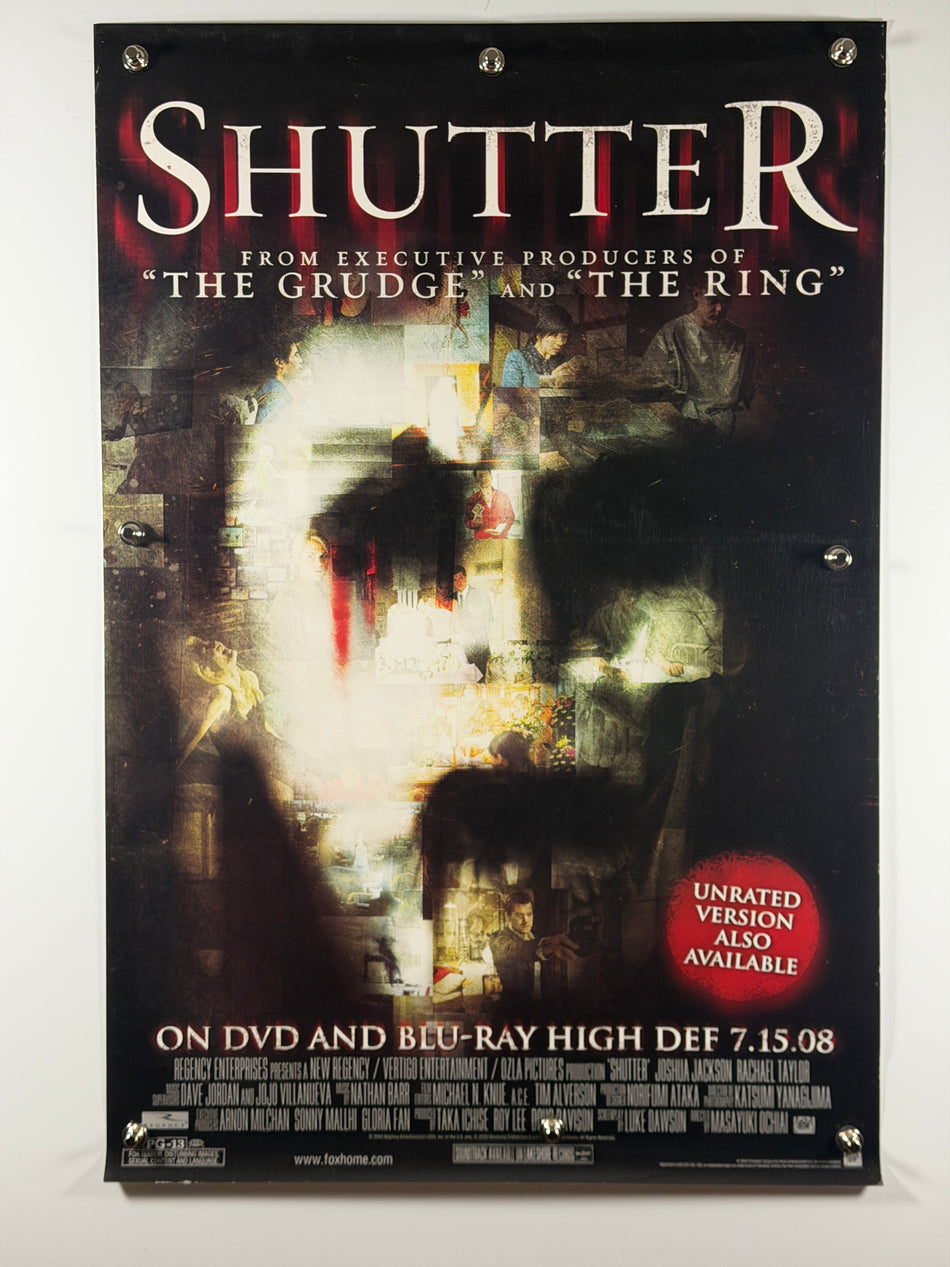 Shutter 2008 Original Home Video Poster 27x40 SS Rolled Joshua Jackson Rachael Taylor - Joe's Geek VLT