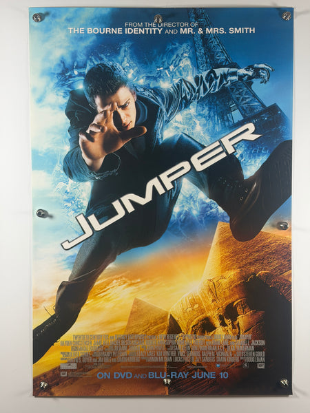 JUMPER 2008 Original Home Video Poster 27x40 SS Rolled Hayden Christensen Samuel L. Jackson - Joe's Geek VLT