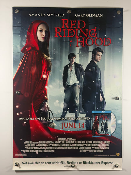 RED RIDING HOOD 2011 Original Home Video Poster 27x40 SS Rolled Amanda Seyfried Gary Oldman - Joe's Geek VLT