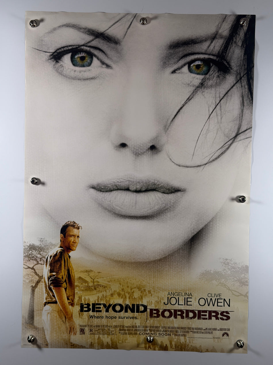 BEYOND BORDERS 2003 Original Movie Poster 27x40 Rolled Angelina Jolie Clive Owen