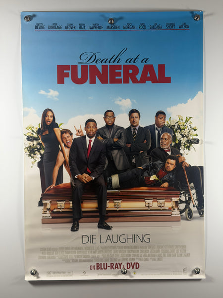 DEATH AT A FUNERAL 2010 Original Home Video Poster 27x40 SS Rolled Chris Rock Martin Lawrence - Joe's Geek VLT