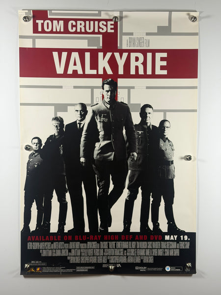 VALKYRIE 2009 Original Home Video Poster 27x40 SS Rolled Tom Cruise Bryan Singer - Joe's Geek VLT
