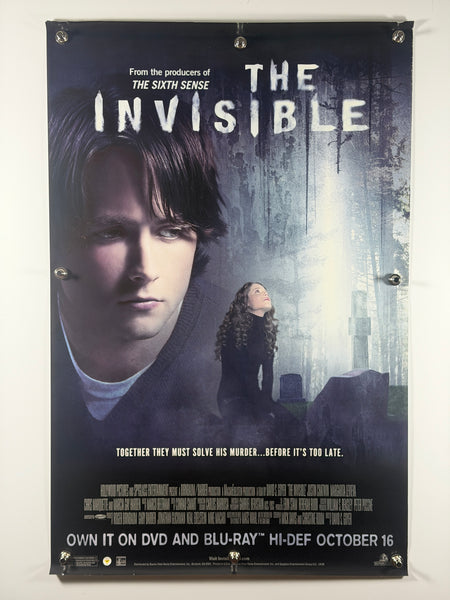 THE INVISIBLE 2007 Original Home Video Poster 27x40 SS Rolled Justin Chatwin Margarita Levieva - Joe's Geek VLT