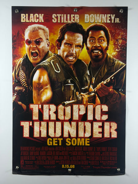 TROPIC THUNDER 2008 Original Movie Poster 27x40 Rolled DS Ben Stiller Robert Downey Jr. - Joe's Geek VLT