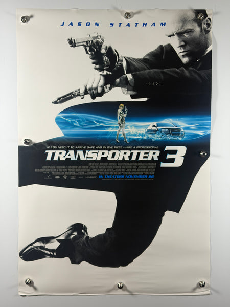 TRANSPORTER 3 2008 Original Movie Poster 27x40 Rolled DS Jason Statham - Joe's Geek VLT