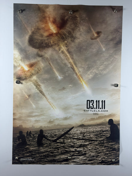 BATTLE: LOS ANGELES 2011 Original Movie Poster 27x40 Rolled DS Sci-Fi Teaser - Joe's Geek VLT