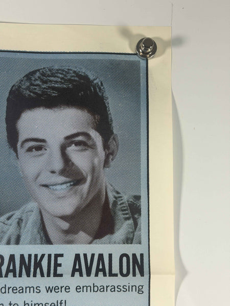OPERATION BIKINI 1963 Original Movie Poster 27x41 Previously Folded Now Rolled Tab Hunter Frankie Avalon