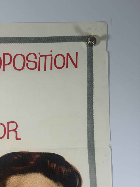 SUNDAY IN NEW YORK 1963 Film Original Movie Poster 27x41 Previously Folded Now Rolled One Sheet Jane Fonda NSS 64/21