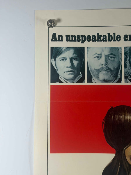 CONDUCT UNBECOMING 1975 Original Movie Poster 27x41 Rolled SS Allied Artists Michael York