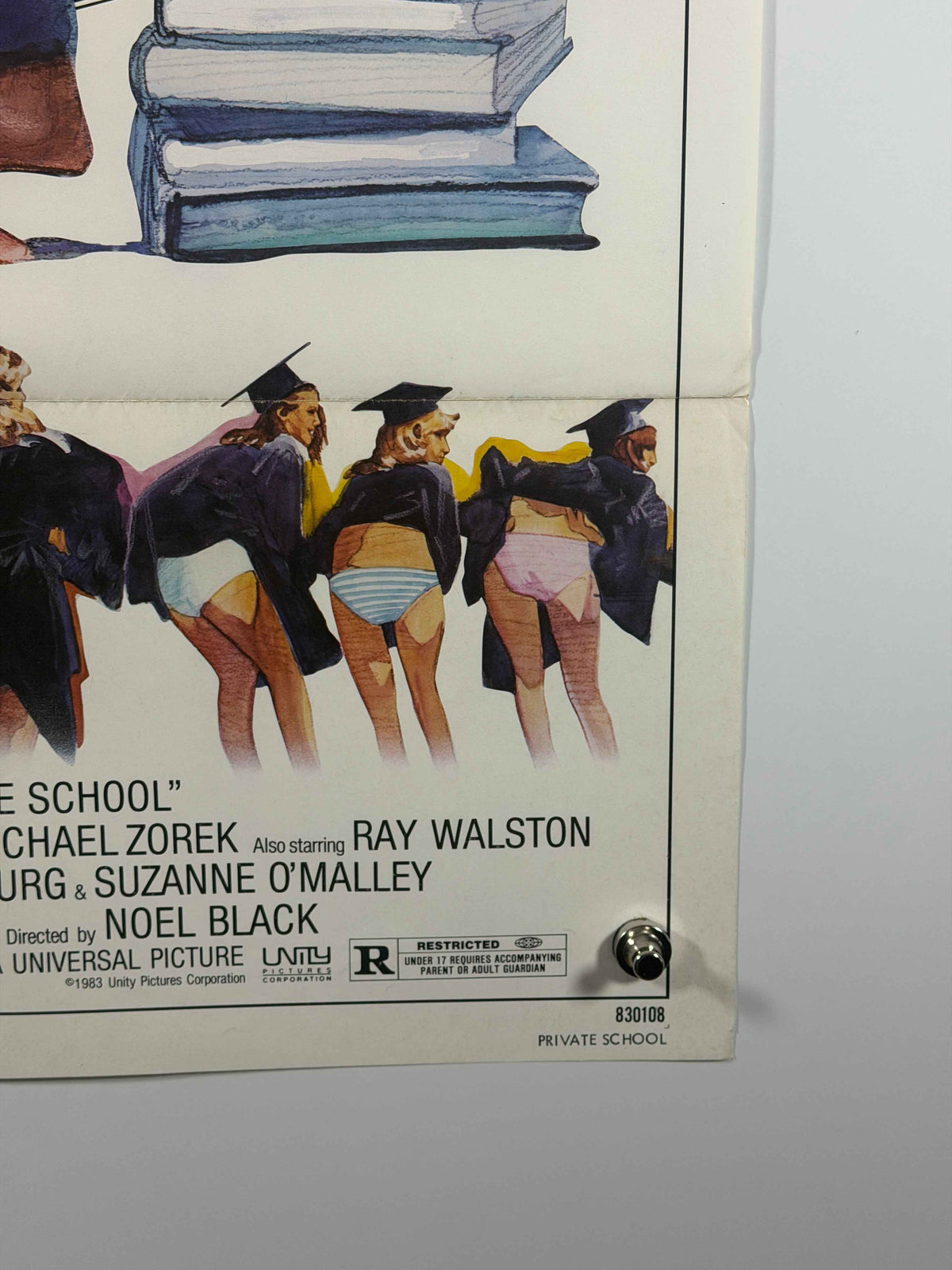 PRIVATE SCHOOL 1983 Original Movie Poster 27x41 Rolled Universal Pictures