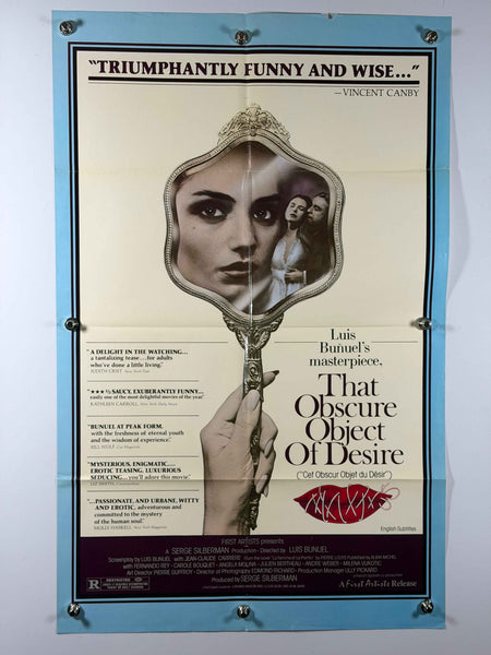 THAT OBSCURE OBJECT OF DESIRE 1977 Original Movie Poster 27x41 Rolled Luis Buñuel
