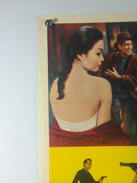 WALK LIKE A DRAGON 1960 Original Movie Poster 27x41 Rolled Jack Lord James Shigeta