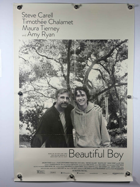BEAUTIFUL BOY 2018 Original Movie Poster 27x40 DS Rolled Steve Carell Timothée Chalamet