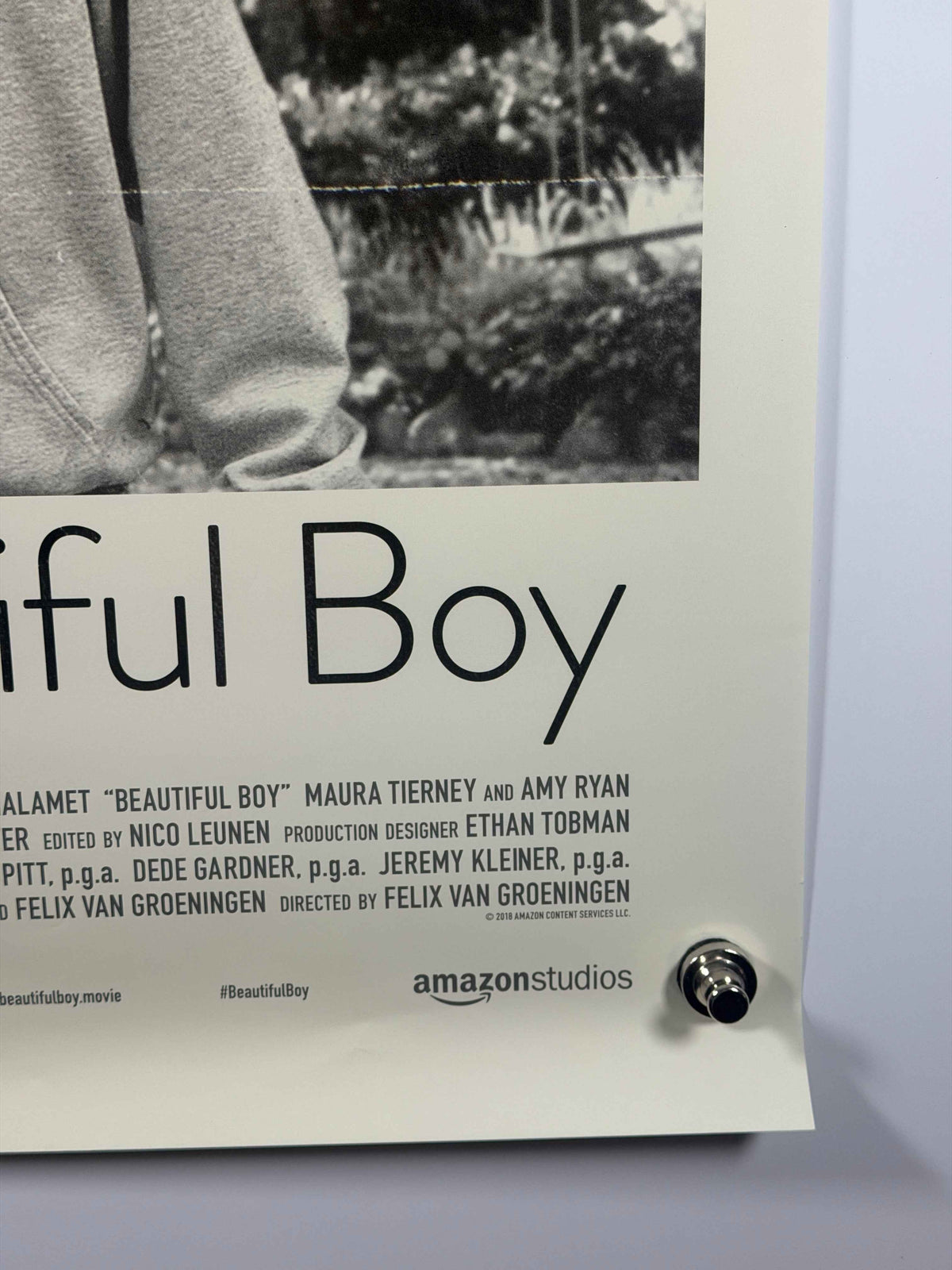 BEAUTIFUL BOY 2018 Original Movie Poster 27x40 DS Rolled Steve Carell Timothée Chalamet