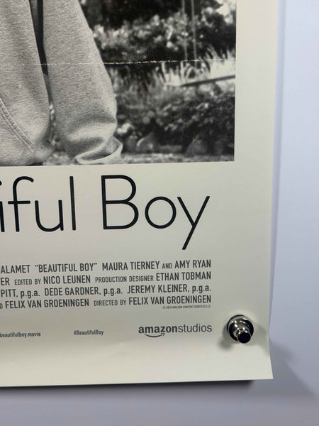 BEAUTIFUL BOY 2018 Original Movie Poster 27x40 DS Rolled Steve Carell Timothée Chalamet