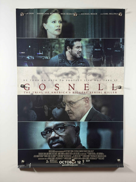 GOSNELL 2018 Original USA Movie Poster 27x40 Rolled Dean Cain Nick Searcy