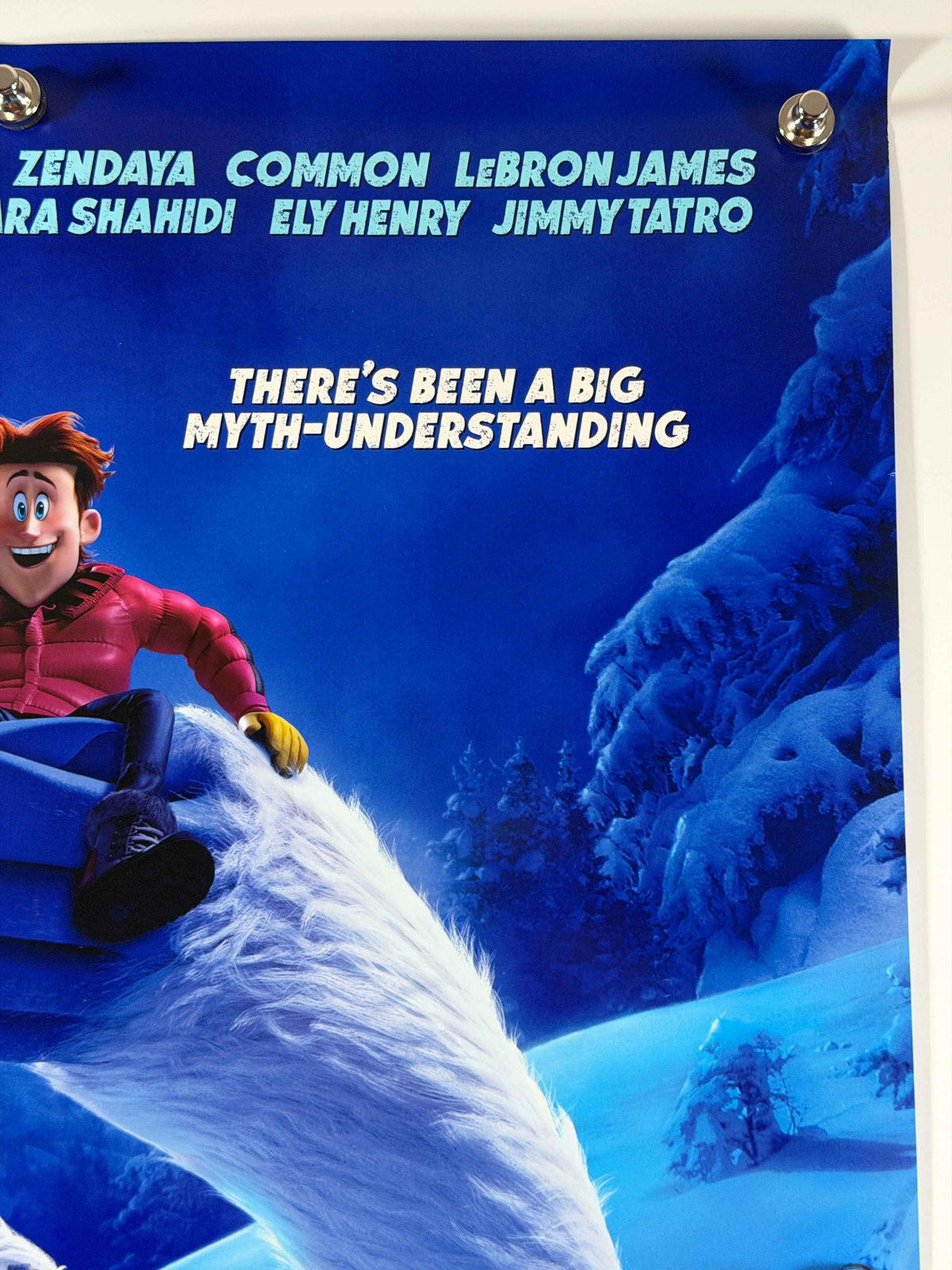 SMALLFOOT 2018 Original USA Movie Poster 27x40 DS Rolled Channing Tatum Zendaya