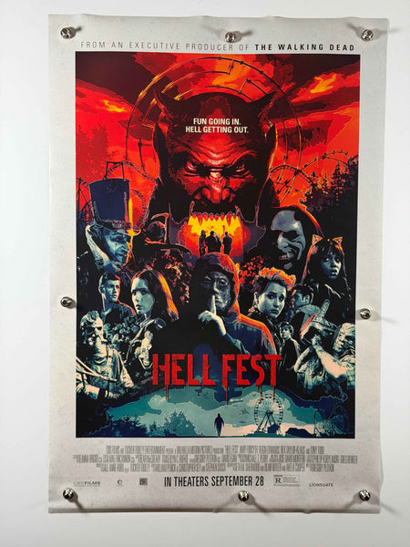 HELL FEST 2018 Original USA Movie Poster 27x40 DS Rolled Horror