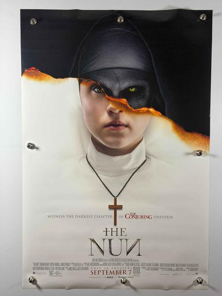 THE NUN 2018 Original USA Movie Poster 27x40 DS Rolled Conjuring Universe Horror Demián Bichir Taissa Farmiga