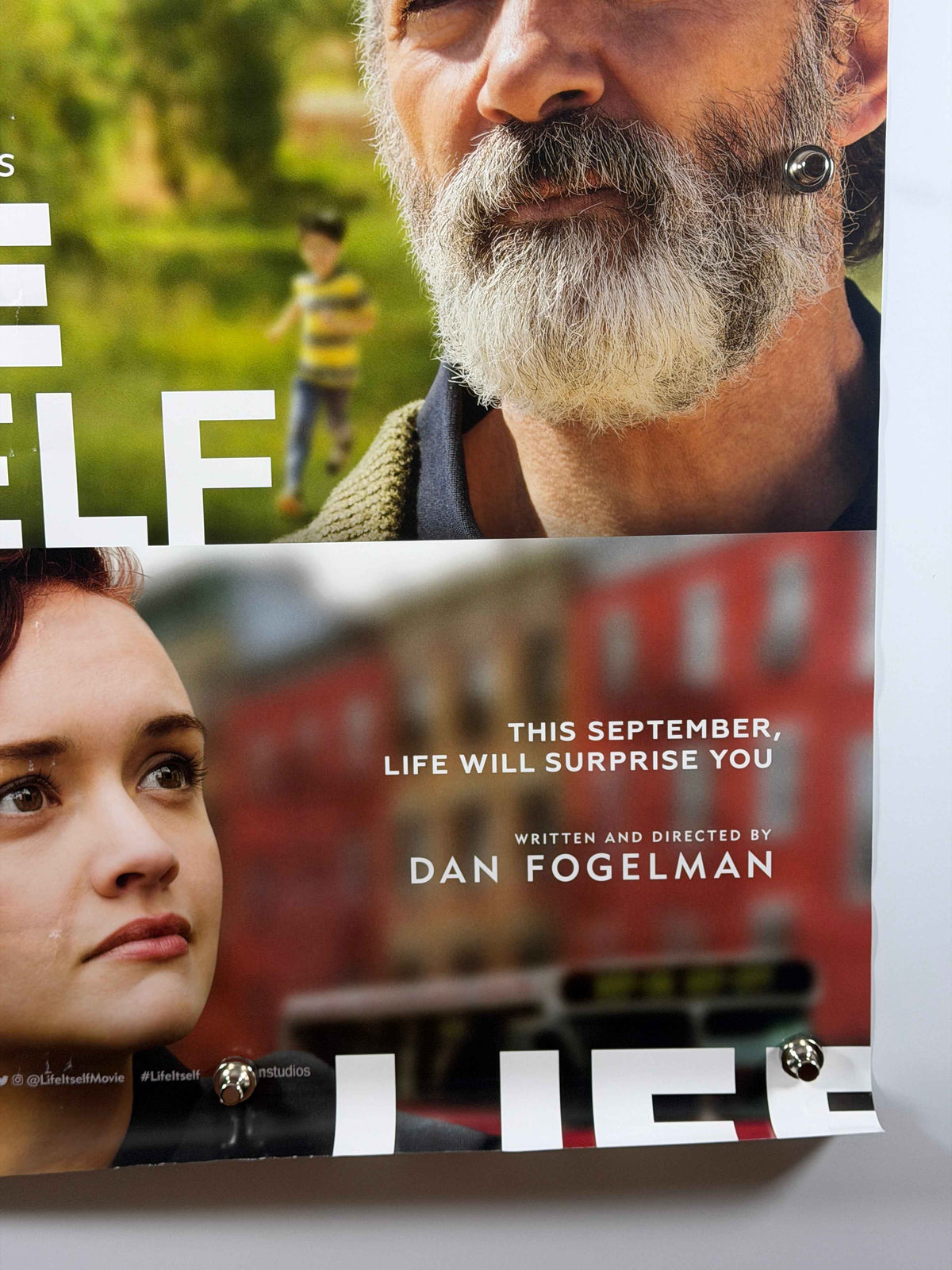 LIFE ITSELF 2018 Original USA Movie Poster 27x40 DS Rolled Oscar Isaac Olivia Wilde