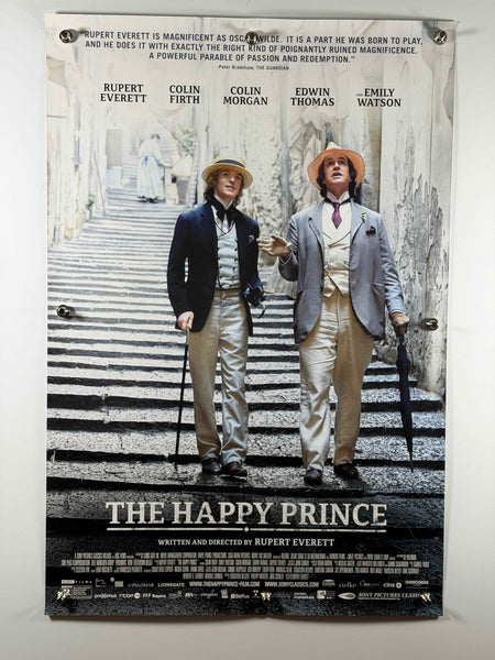 THE HAPPY PRINCE 2018 Original Movie Poster 27x40 DS Rolled Rupert Everett Colin Firth