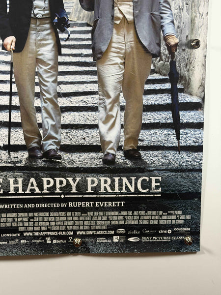 THE HAPPY PRINCE 2018 Original Movie Poster 27x40 DS Rolled Rupert Everett Colin Firth