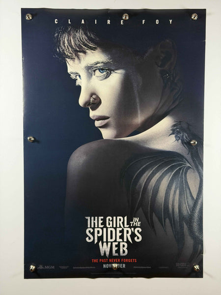 THE GIRL IN THE SPIDER'S WEB 2018 Original Advance Movie Poster 27x40 DS Rolled Claire Foy