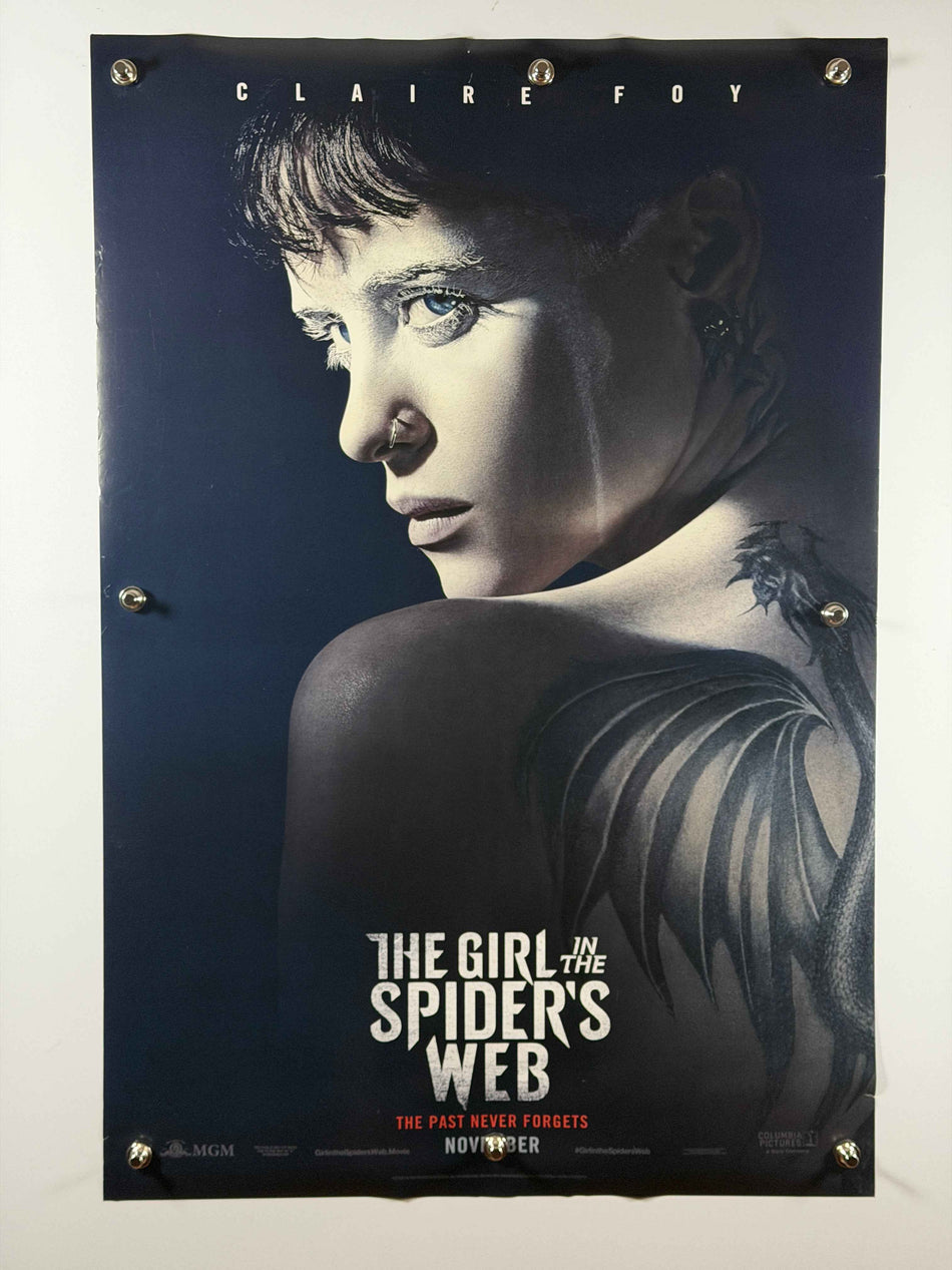 THE GIRL IN THE SPIDER'S WEB 2018 Original Advance Movie Poster 27x40 DS Rolled Claire Foy