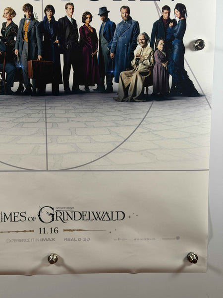 FANTASTIC BEASTS THE CRIMES OF GRINDELWALD 2018 Original Movie Poster 27x40 DS Rolled