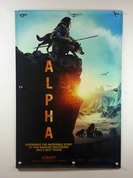 ALPHA 2018 Original Movie Poster 27x40 DS Rolled Advance