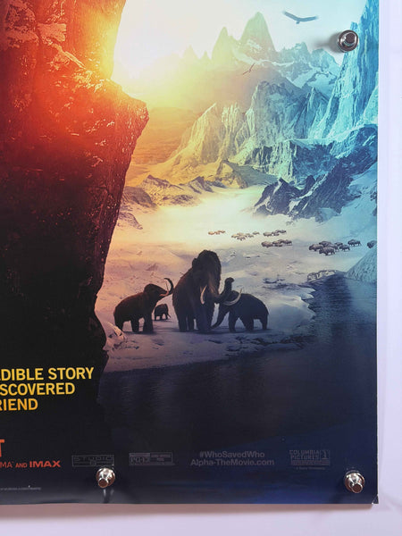 ALPHA 2018 Original Movie Poster 27x40 DS Rolled Advance