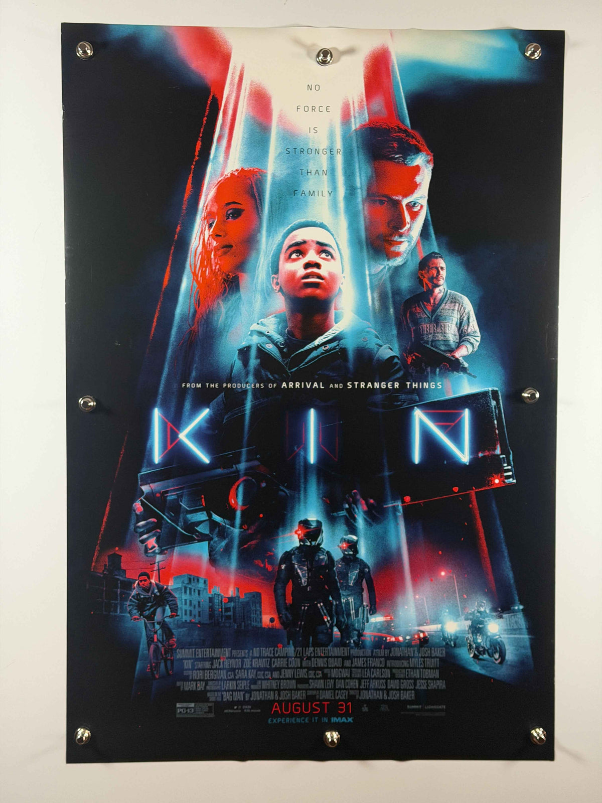KIN 2018 Original Movie Poster 27x40 DS Rolled Myles Truitt Jack Reynor