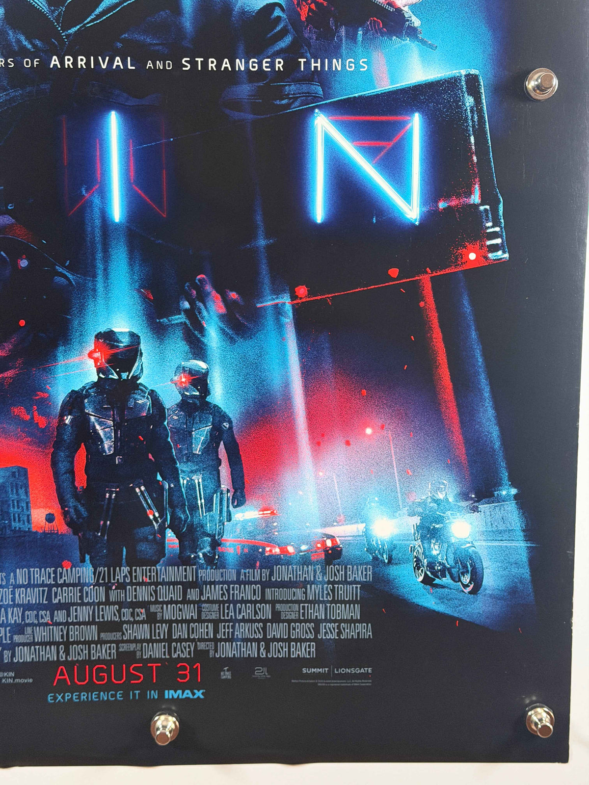 KIN 2018 Original Movie Poster 27x40 DS Rolled Myles Truitt Jack Reynor
