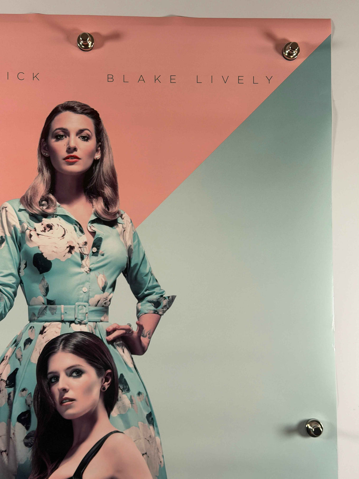 A SIMPLE FAVOR 2018 Original Advance Movie Poster 27x40 DS Rolled Anna Kendrick Blake Lively