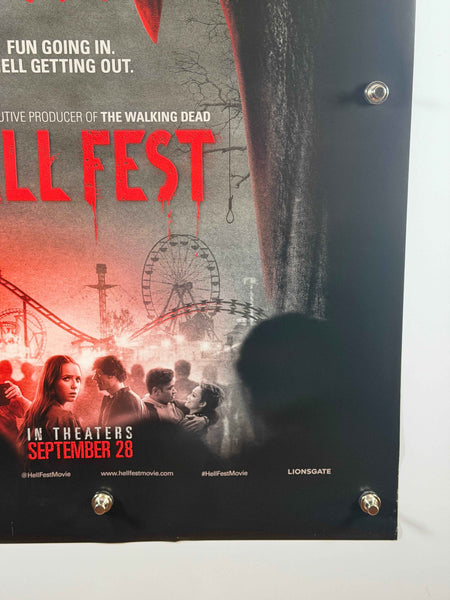 HELL FEST 2018 Original Movie Poster 27x40 DS Rolled Horror Slasher