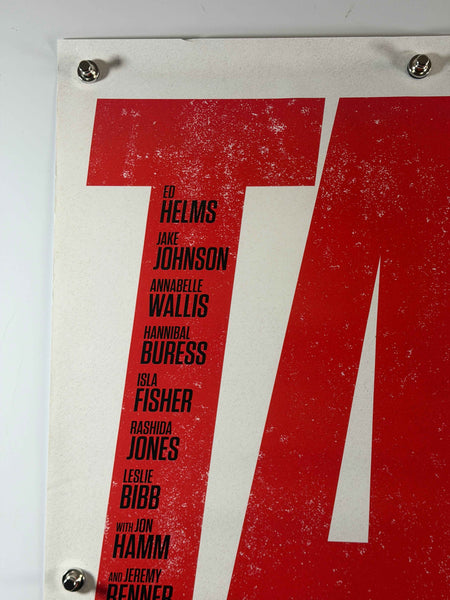 TAG 2018 Original Movie Poster 27x40 DS Rolled Jeremy Renner Jon Hamm