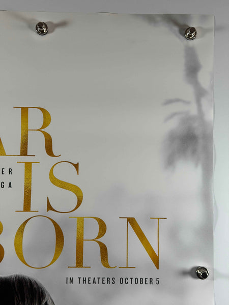 A STAR IS BORN 2018 Original Advance Movie Poster 27x40 DS Rolled Bradley Cooper Lady Gaga