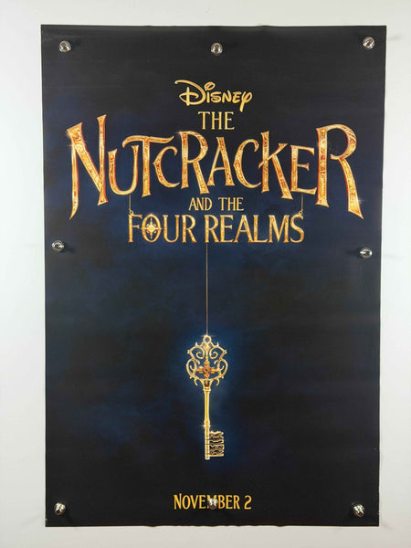 THE NUTCRACKER AND THE FOUR REALMS 2017 Original Teaser Movie Poster 27x40 DS Rolled Disney