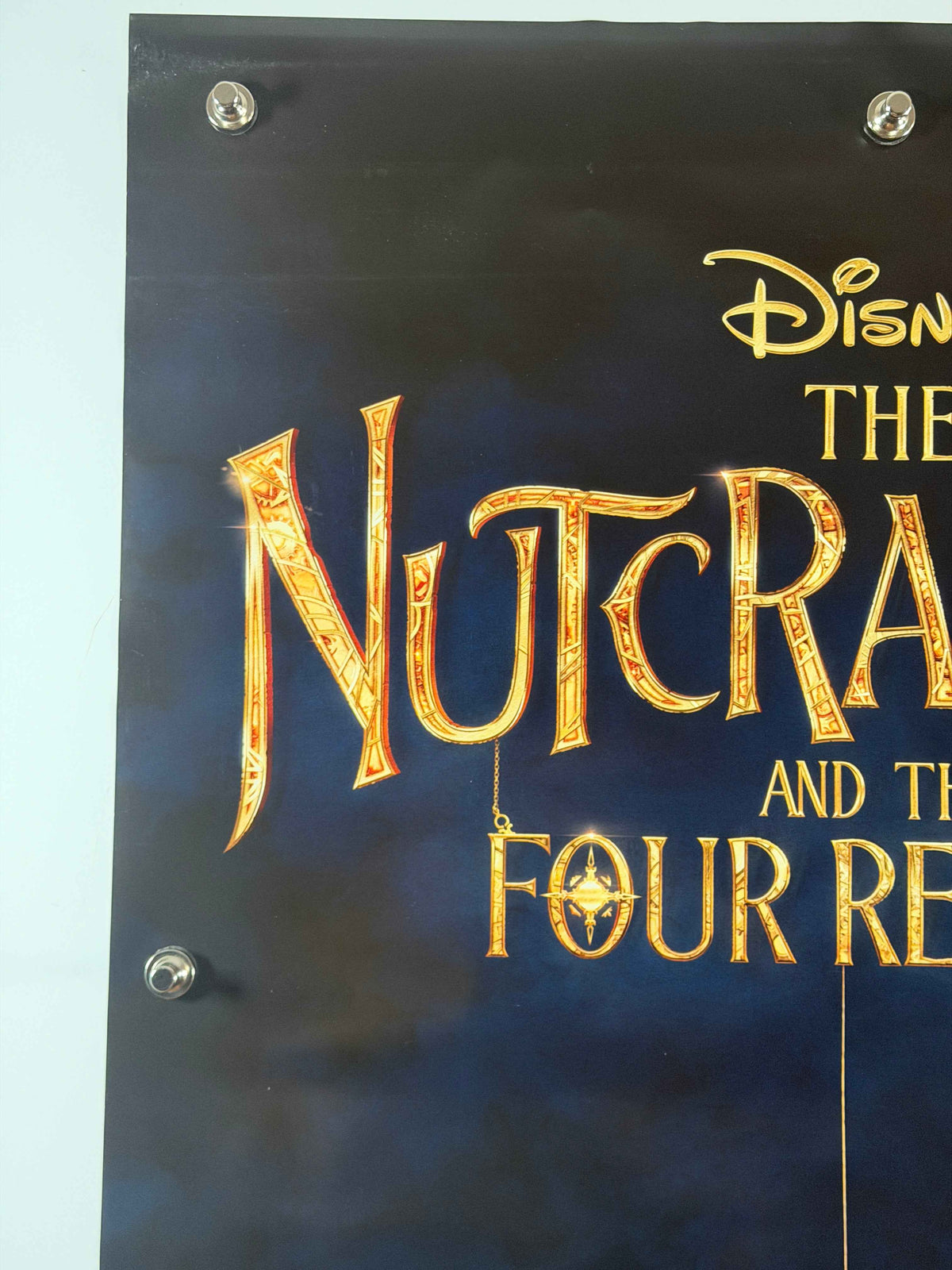 THE NUTCRACKER AND THE FOUR REALMS 2017 Original Teaser Movie Poster 27x40 DS Rolled Disney