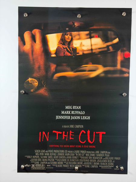 In the Cut 2003 Original Movie Poster 27x40 SS Rolled Poster Meg Ryan Mark Ruffalo